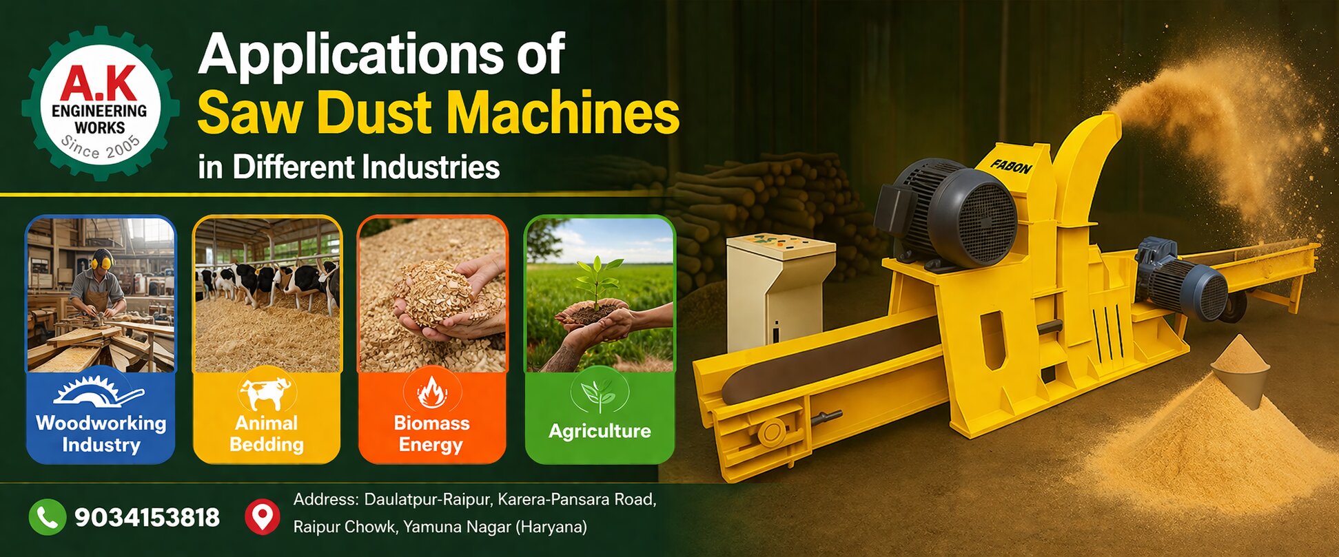 Saw Dust Machine Manufacturers